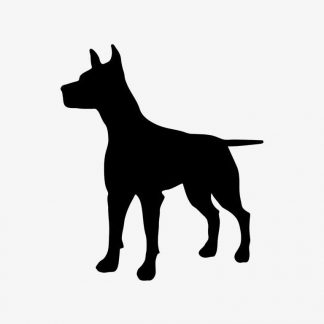 Dog Animal Silhouette Shape : Stock Vector (Royalty Free) 021514