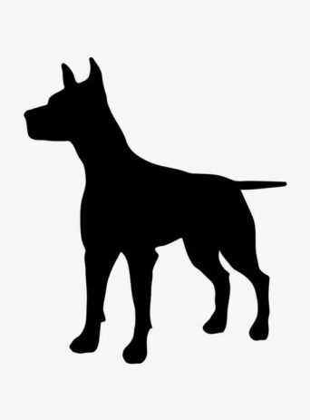 Dog Animal Silhouette Shape : Stock Vector (Royalty Free) 021514