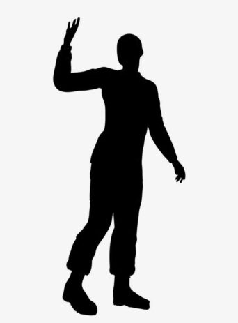 Soldier Leaving Saying Goodbye : Stock Vector (Royalty Free) 021518