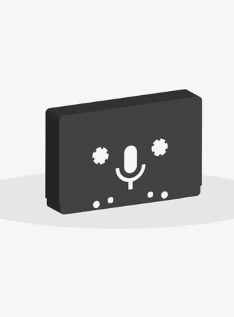 3D cassette icon isolated : Stock Vector (Royalty Free) 021575