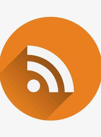 3D rss icon isolated : Stock Vector (Royalty Free) 021580