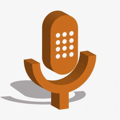 3D microphone icon isolated : Stock Vector (Royalty Free) 021586