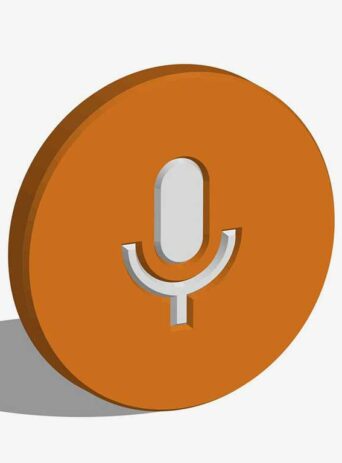 3D microphone icon isolated : Stock Vector (Royalty Free) 021605