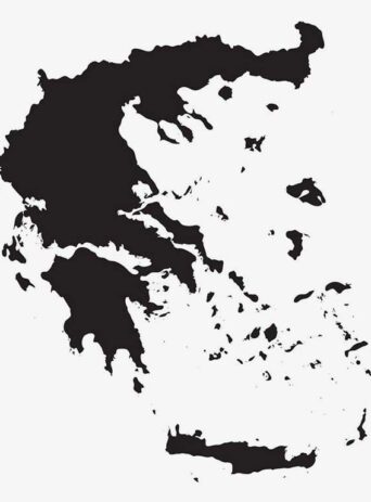 Exploring the Rich History and Stunning Landscapes of Greece through its Diverse Map : Stock Vector (Royalty Free) 021622