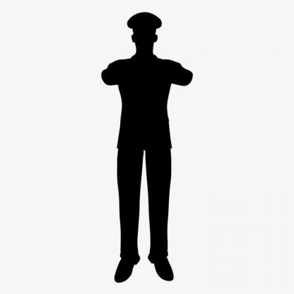 Officer Protocol: The Art of Ease, Stand, Still, Salute : Stock Vector (Royalty Free) 021652