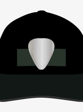 Illustration Of Police Cap In Silhouette Isolated On White : Stock Vector (Royalty Free) 021670