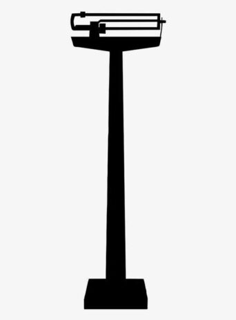 Illustration Of Weighbridge In Silhouette Isolated On White : Stock Vector (Royalty Free) 021673
