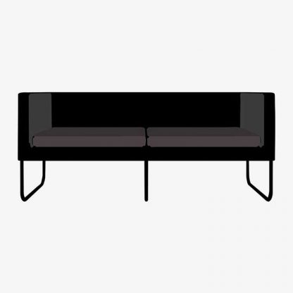 Illustration Of Couch In Silhouette Isolated On White : Stock Vector (Royalty Free) 021697