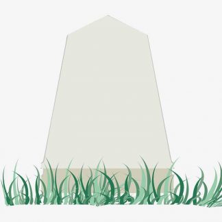 Illustration Of Grave Stone Isolated On White : Stock Vector (Royalty Free) 021723