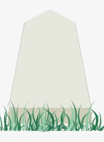 Illustration Of Grave Stone Isolated On White : Stock Vector (Royalty Free) 021723