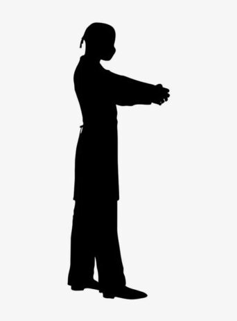 Illustration Of Doctor Checking In Silhouette Isolated On White : Stock Vector (Royalty Free) 021732