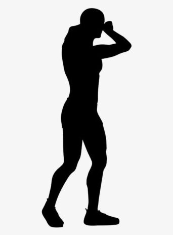 Illustration Of Man Scratching Eyes In Silhouette Isolated On White : Stock Vector (Royalty Free) 021734