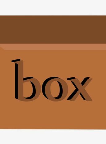 Illustration Of Gift Box With Box Tex Isolated On White : Stock Vector (Royalty Free) 021746