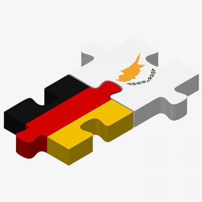 Illustration Of Germany and Cyprus Flags Isolated On White : Stock Vector (Royalty Free) 021801