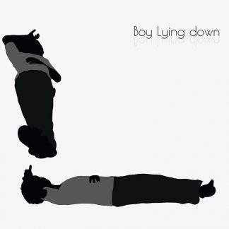 Illustration Of Boy Lying Down Pose In Silhouette Isolated On White : Stock Vector (Royalty Free) 017013