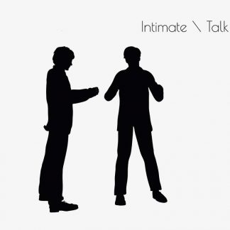 Illustration Of A Businessman Conversation Intimate Talk Pose In Silhouette Isolated On White : Stock Vector (Royalty Free) 017197