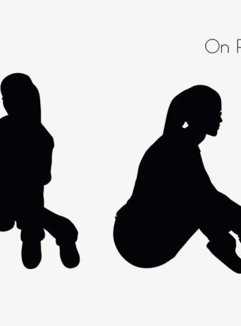Illustration Of Woman Sitting On Floor Pose In Silhouette Isolated On White : Stock Vector (Royalty Free) 017241