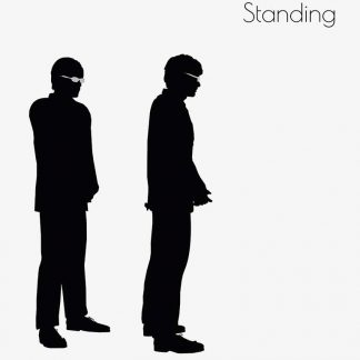 Illustration Of Man Standing Pose In Silhouette Isolated On White : Stock Vector (Royalty Free) 017255