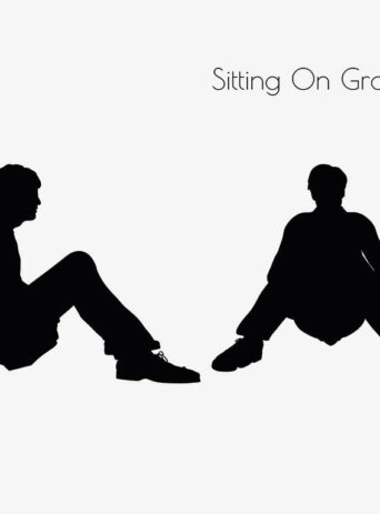 Illustration Of A Man In Sitting On Ground Pose In Silhouette Isolated On White : Stock Vector (Royalty Free) 017320